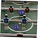 TOBBOMEY 12pcs Table Football Accessories Desk Game Soccer Balls Mini Footballs Resin for Art Projects and Decorations