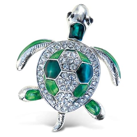 CoTa Global Sea Turtle Sparkling Refrigerator Magnet Cover