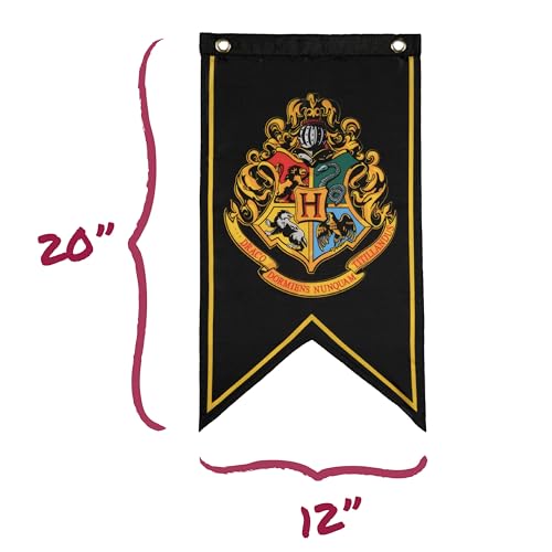 image for CON*QUEST Conquest Journals Harry Potter Wizarding House Banner Flag S