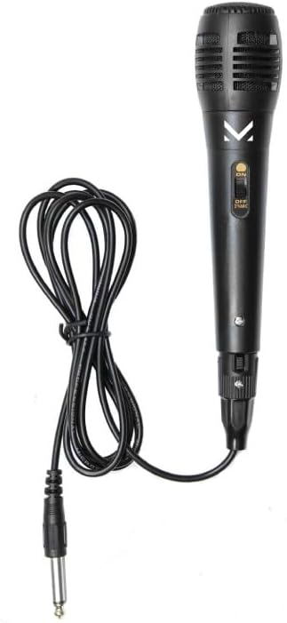 Wired microphone included with Majestic FLAME 2 PRO speaker