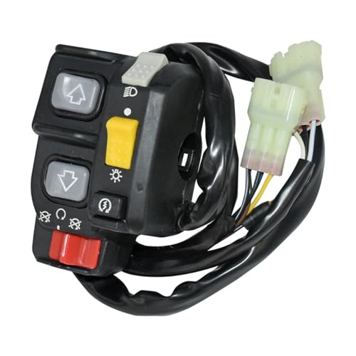 FRSWEQY Manillar Izquierdo, Arranque de Cambio eléctrico, Parada, Faro Compatible for el Interruptor for Honda TRX450 TRX450ES TRX450FE 1998-2004 35020-HN0-A11