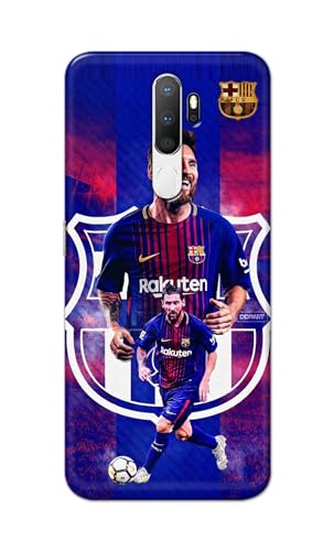 Image of Printed Hard Back Cover Case for Oppo A5 2020 | Oppo A9 2020 Back Cover (Famous Football Player) -1111