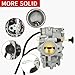 KICRY YFM350 Carburetor Carb Compatible with Yamaha YFM350 Moto-4 1987-1990 1992-1995,1987-2004 Warrior 350,1987-1998 Big Bear 350,1996-1998 Kodiak 400 YFM400 (YFM350)
