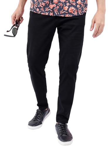 Image of Highlander Men'S Tapered-Fit Mid-Rise Jeans | Modern Look | Stretch Denim | All-Day Comfort | Trouser for Men | Men Trousers | Trousers for Man | Pants for Man