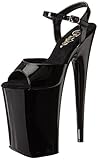  Pleaser Infinity-909 - Sexy Extreme 9 Zoll Mega Plateau High Heels Sandaletten 35-39, Größe:EU-35 / US-5 / UK-2