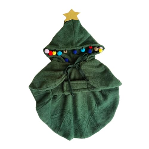 Disfraz navideño para perro Beaupretty tamaño M verde