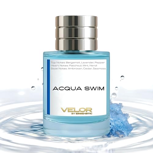Image of Eau De Parfum for Man & Woman | Long Lasting Fresh Aquatic Fragrance | Premium Luxury Perfume | Everyday Use Scent | Ideal Gift for Him & Her - 30ml (Acqua Swim)