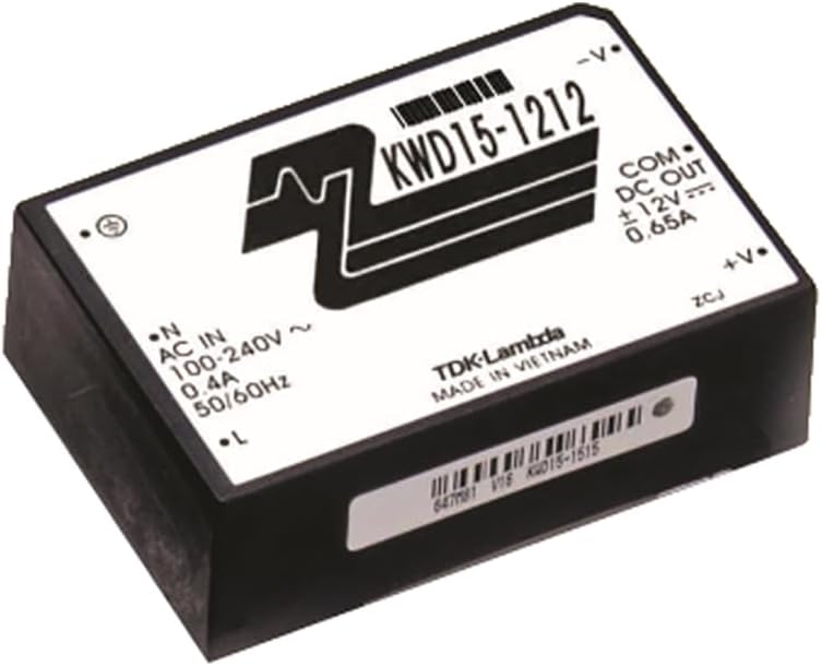 KWD15-1212, Switching Power Supplies 12V 0.65A