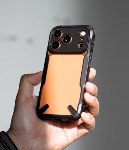 Image of Ringke Fusion-X Compatible with iPhone 17 Pro Max Case Back Cover Transparent Hard Back Soft Flexible TPU Bumper Scratch Resistant Shockproof Protection - Black