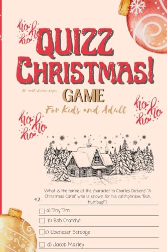 Christmas Quiz Game: Great Quiz Challenge for Kids and Adults: The Great Christmas Quiz Challenge for Kids and Adults: The Great Quiz Challenge for Kids and Adults