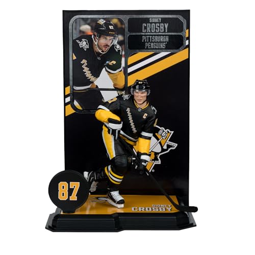 McFarlane Toys - Sidney Crosby (Pittsburgh Penguins) NHL 7in Posed Figure McFarlanes SportsPicks