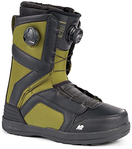K2 Boundary Mens Snowboard Boots Green 8.5