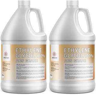 Ethylene Glycol ACS Grade - 2 Gallons - Versatile Chemical for Industrial and Commercial Applications