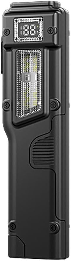NEW USB Rechargeable EDC Flashlight Light Work Source Flashlight,8modes,UV 8modes EDC Lights Compact Outdoor C1F2