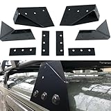 Side Mount Trailer Roof Rack Bracket for Awning, Teardrop, Ladder, Camper, RV, Utility Box, Enclosed Trailer, Custom-Made Heavy-Duty Rack Brackets for Front Runner Rack, Basket Rack, or Rooftop Tent