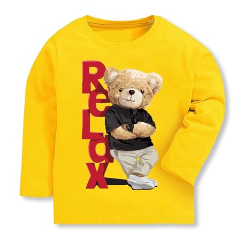 Image of TS LAVI TAVI Trendy Printed Unisex Cotton T-Shirt & Pyjama Set | Full Sleeve Top & Track Pant | Boys & Girls | Pack of 3 | Newborn & Kids