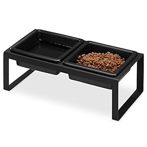 Navaris 60794 Futterstation Doppelnapf Set
