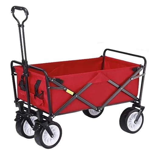 Carrito Compras Plegable jardín, Camping, Eventos al Aire Libre y Playa. Versátil y Resistente, Ideal Festivales, jardinería, Compras y picnics.