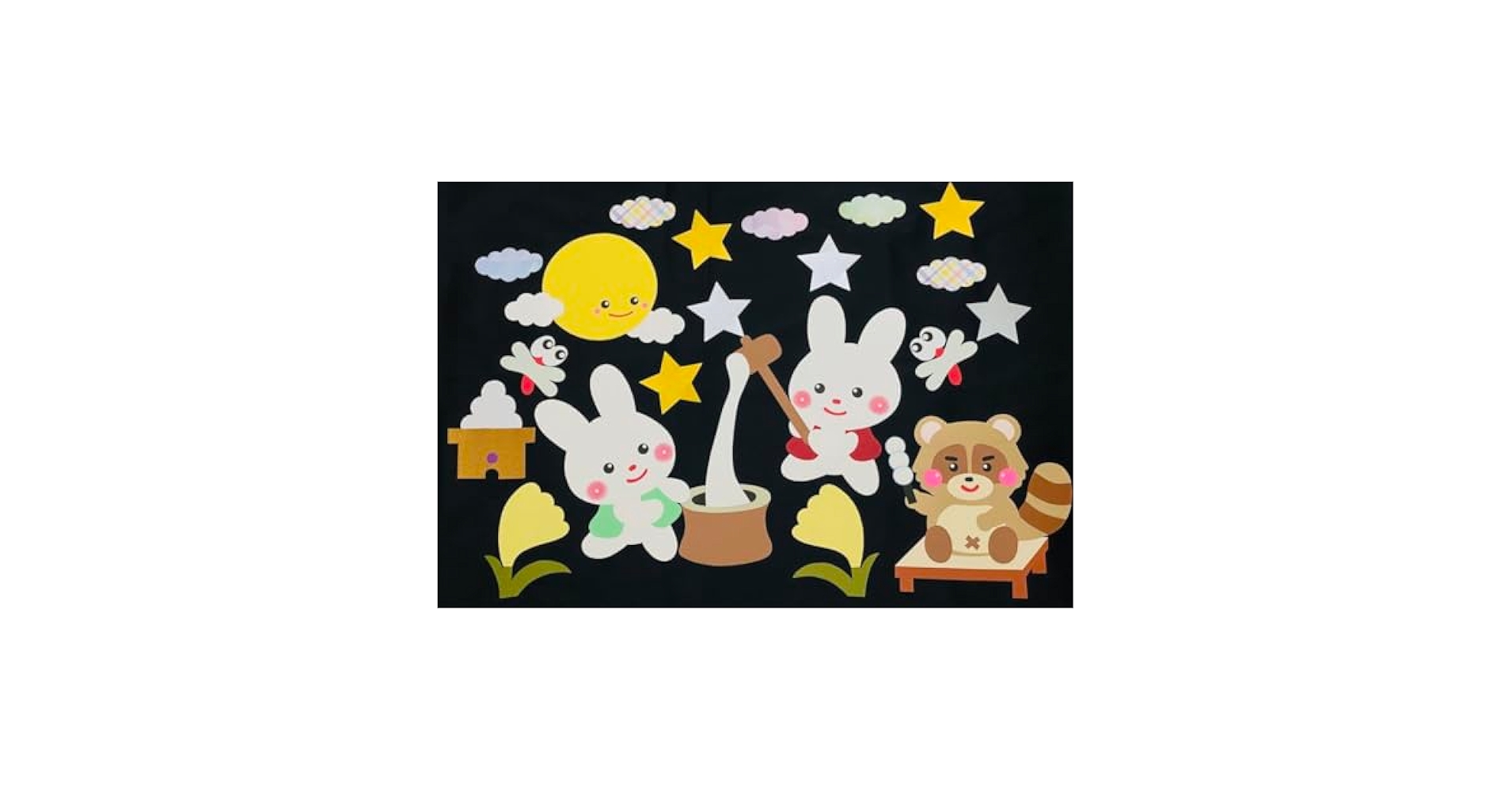 ゆったりうさぎさん専用 掛軸 絵 綺麗やねぇ、さねみ」 母の日も