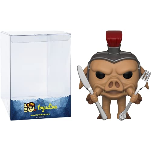 Pudgy Pig [25Th Years] (Gamestop Exc): Fun Ko P O P ! Tv Vinyl Figurine Bundle With 1 Compatible 'Toysdiva' Graphic Protector (664 - 32657 - B)