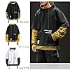 Moshtashio Men's Hoodies Pullover Hooded Sweatshirt Top Blouse Casual Hoody with Pocket(Yellow,5XL) #1