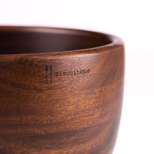 Tazón de madera nogal americano para mezclar 5 L miniatura 2