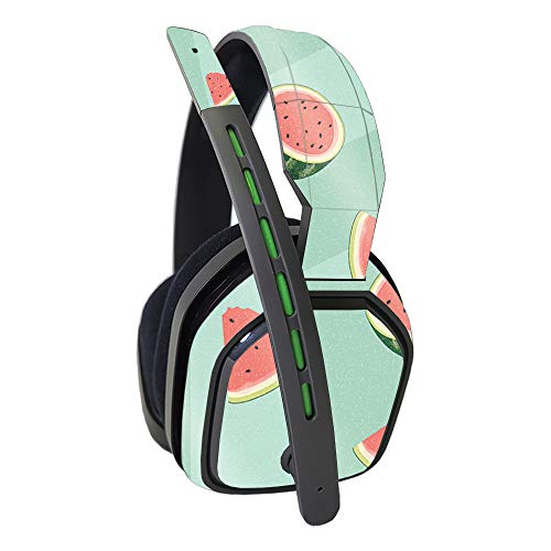 MightySkins Glossy Glitter Skin Compatible with Astro A10 Headset - Watermelon Patch | Protective, Durable High-Gloss Glitter Finish | Easy to Apply and Change Styles | Made in The USA