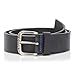 HUGO Berker Round Buckle Leather Belt, black jade, 34