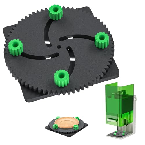 Adjustable Self-Centering Jig for xTool F1 0.4-3.15 in Range Stable Hold