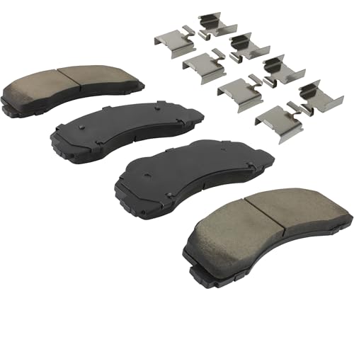 Image of QUALITY-BUILT Front Ceramic Brake Pads, Premium 1001-1770C, Compatible with 2015-2017 Ford /Lincoln (Expedition,F-150,Navigator)