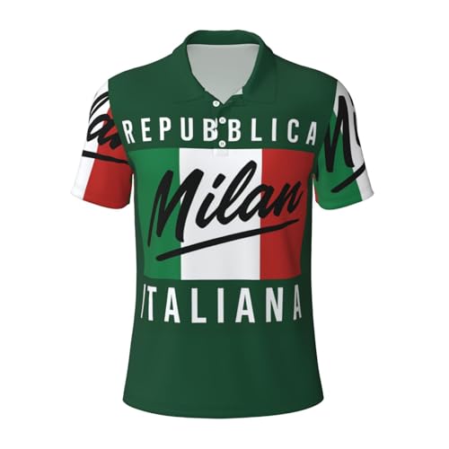 Polo respirant Milan Italie contre la transpiration au travail et outdoor