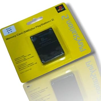 8MB Memory Card for PlayStation 2 (PS2) Console – Save Game Data, High Compatibility, Durable Build | Compatible with Sony PS2