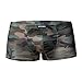 Banmave Men's Underwear Boxer Briefs with Pouch Camo Low Rise Breathable Trunks Fashion Athletic Underpant For Daily Wear Camouflage Large