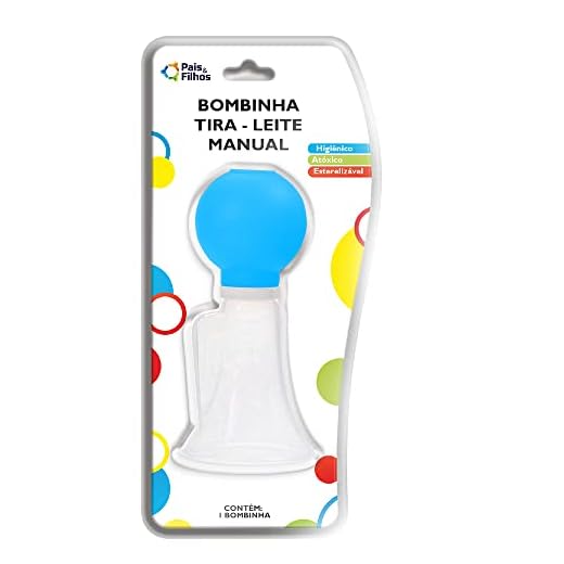 Bombinha Tira-Leite Manual - Azul