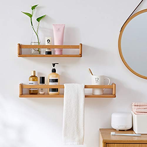 1 estante de pared de madera maciza madera