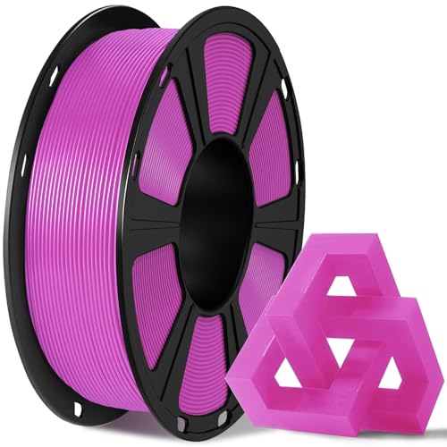 Geeetech PETG Filament 1.75mm, 1 KG (2.2lbs) Spool 3D Printer Filament, High-Toughness, ±0.02mm Accuracy, Neatly Wound & Moistureproof, Non-Clogging Non-Stringing, Fits Most FDM Printers, Pink