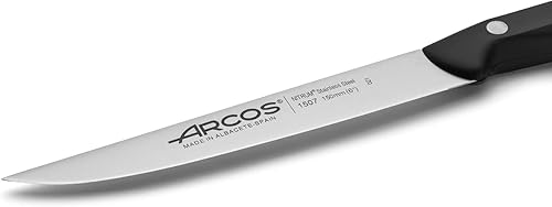 Miniatura 3 de ARCOS Cuchillo de pelar de acero inoxidable de 6 pulgadas. Cuchillo de cocina profesional para pelar frutas y verduras. Mango ergonómico de