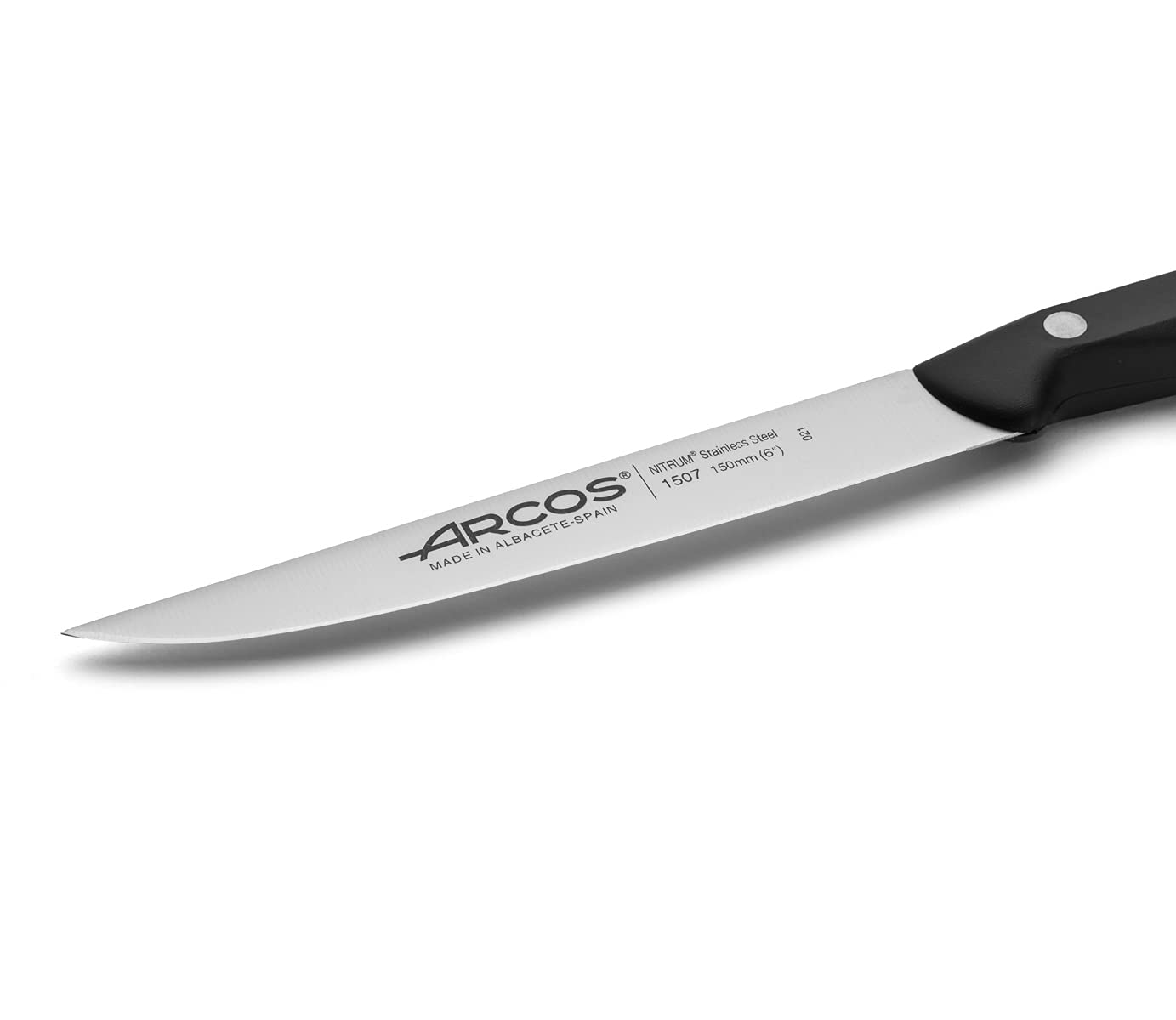 Arcos Coltello Mondador Acciaio Inossidabile Lama 150 mm Nero Serie Maitre