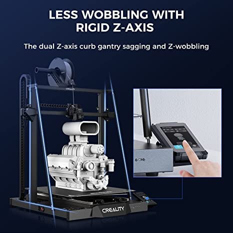 Image of 3IDEA CR-M4 Largest FDM 3D Printer 25-Point CR-Touch Auto-Leveling Flexible & Fast-Heating Plate Ind Grade Dual Y-axis Linear Rails 450 * 450 * 470mm