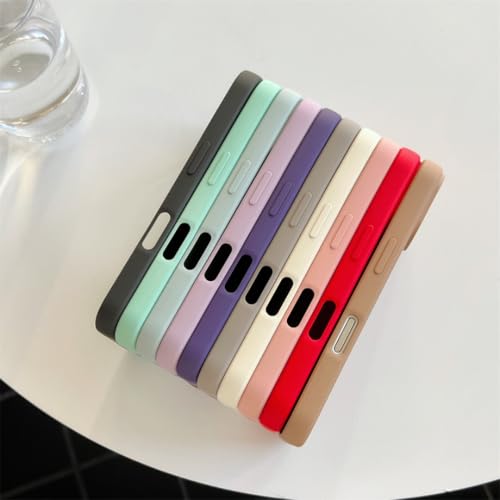 Coque iPhone 14 Pro silicone liquide violet pour vous accompagner partout - 5