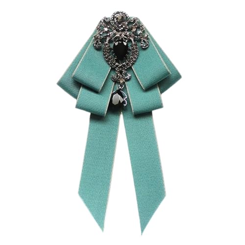 Corsage nœud papillon à strass chic pour les cérémonies et l'école