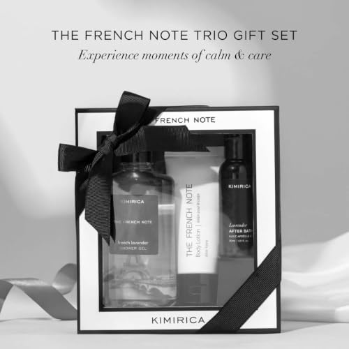 Image of Kimirica Gift Set luxury lavender gift box for Men & Women Set of 3