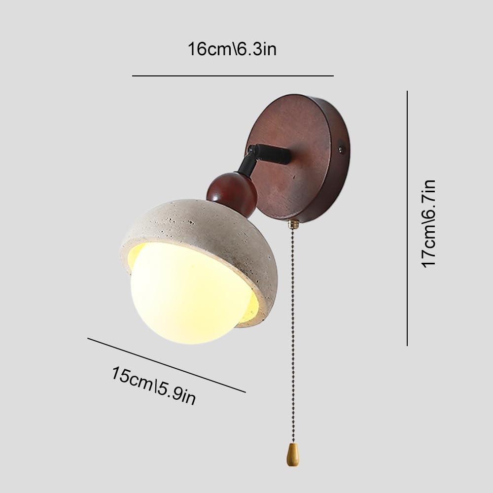 Apliques de Pared Modernos Interior Lámpara de Pared de Travertino Amarillo Arte Nórdico Mármol Piedra Natural Japonesa Lámpara de Pared para Sala de Estar Dormitorio Mesita de Noche Pasillo