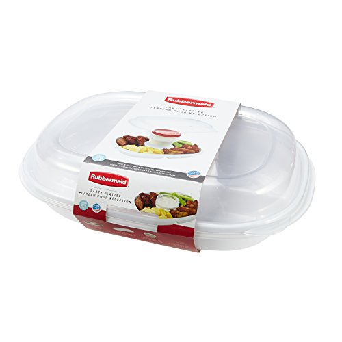 Rubbermaid Party Platter, Clear #TOP5