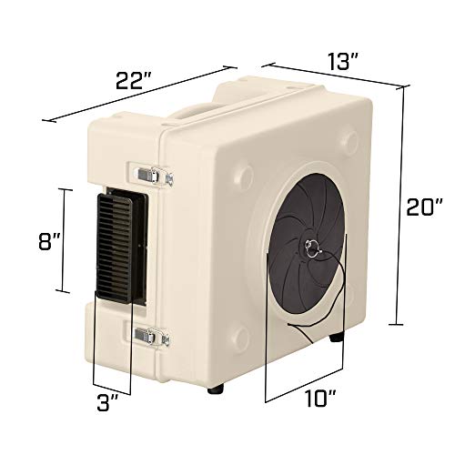 image for B-Air AP-450 Max Professional Grade Air Purifier Scrubber for Househol