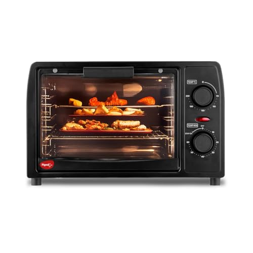 Pigeon Oven Toaster Grill 14 Liters OTG| 900 Watts| Toast, Grill, Bake & Roast | Heat Resistant Tempered Glass| Black Pigeon Oven Toaster Grill 14 Liters OTG| 900 Watts| Toast, Grill, Bake & Roast | Heat Resistant Tempered Glass| Black