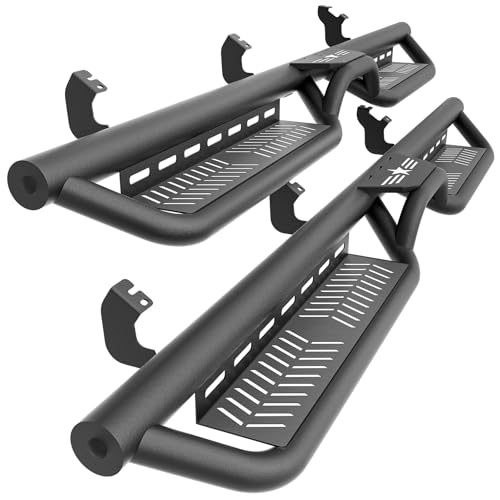 SOENBOO Double Cab Running Boards Side Steps Compatible with 2022
