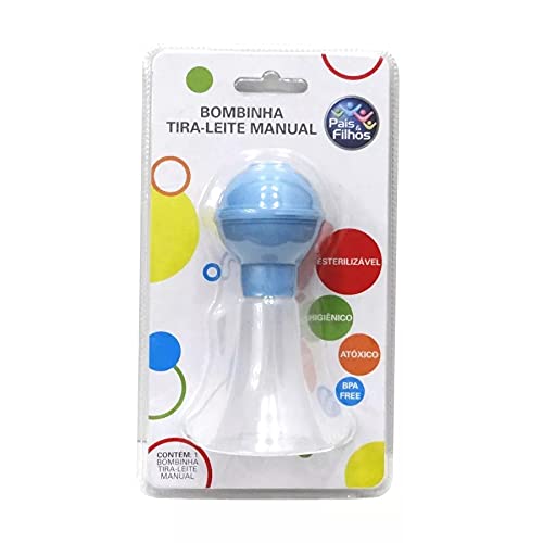 Bombinha Tira-Leite Manual - Azul