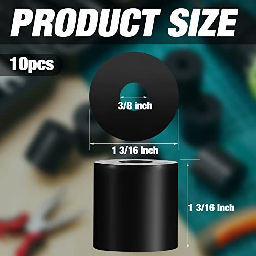image for Fabbay 10 Pieces Multi Purpose Rubber Spacer 1-3/16 Inch OD x 3/8 Inch