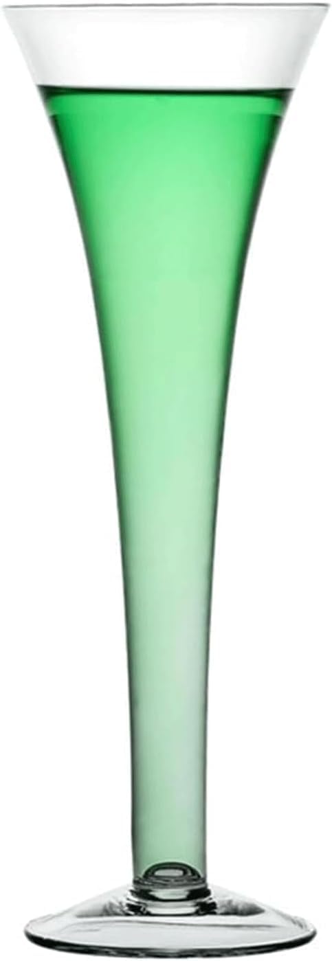 Verres à vin rouge ronds en verre transparent de 310 ml à tige haute élégante